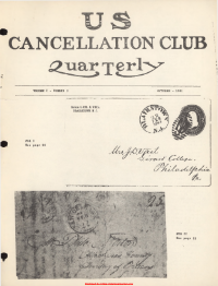 U.S. Cancellation Club News Issue #3