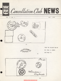 U.S. Cancellation Club News Issue #22