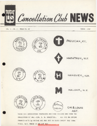 U.S. Cancellation Club News Issue #27