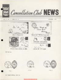 U.S. Cancellation Club News Issue #30
