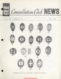 U.S. Cancellation Club News Issue #34