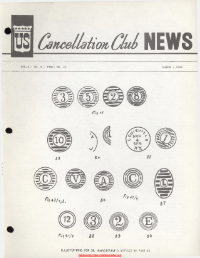 U.S. Cancellation Club News Issue #39