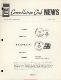 U.S. Cancellation Club News Issue #57