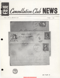 U.S. Cancellation Club News Issue #63