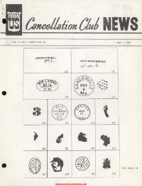 U.S. Cancellation Club News Issue #64