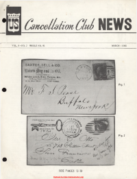 U.S. Cancellation Club News Issue #81