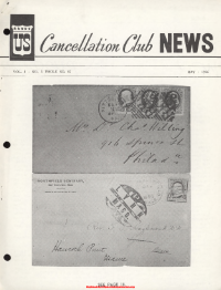 U.S. Cancellation Club News Issue #82