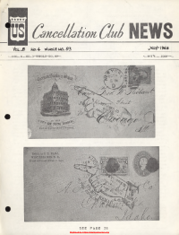 U.S. Cancellation Club News Issue #83