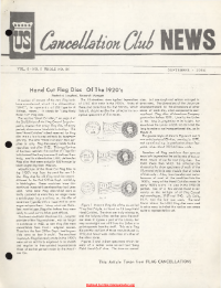 U.S. Cancellation Club News Issue #84