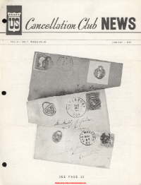 U.S. Cancellation Club News Issue #86