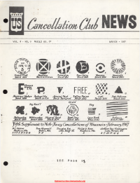 U.S. Cancellation Club News Issue #87