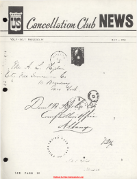 U.S. Cancellation Club News Issue #94
