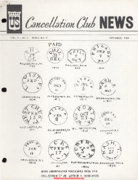 U.S. Cancellation Club News Issue #97