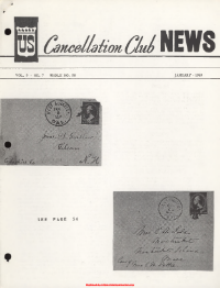 U.S. Cancellation Club News Issue #98