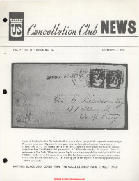 U.S. Cancellation Club News Issue #102