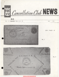 U.S. Cancellation Club News Issue #106
