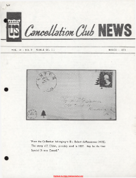U.S. Cancellation Club News Issue #111