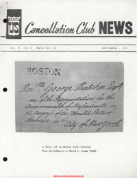 U.S. Cancellation Club News Issue #114
