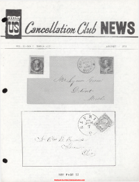 U.S. Cancellation Club News Issue #122