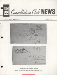U.S. Cancellation Club News Issue #134