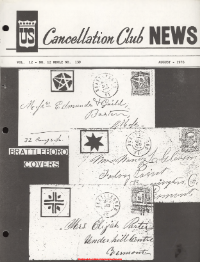U.S. Cancellation Club News Issue #139