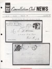 U.S. Cancellation Club News Issue #145