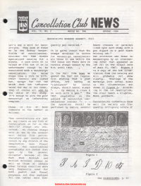 U.S. Cancellation Club News Issue #196