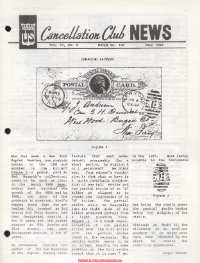 U.S. Cancellation Club News Issue #198