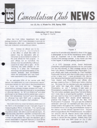 U.S. Cancellation Club News Issue #219