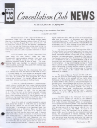 U.S. Cancellation Club News Issue #231