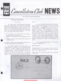 U.S. Cancellation Club News Issue #233