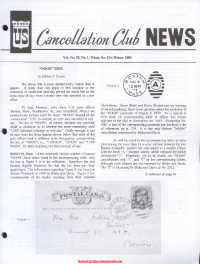 U.S. Cancellation Club News Issue #234