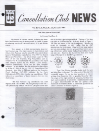 U.S. Cancellation Club News Issue #241
