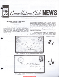 U.S. Cancellation Club News Issue #247