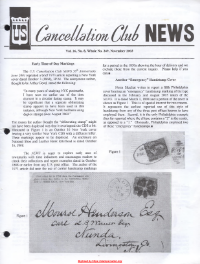 U.S. Cancellation Club News Issue #249