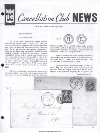 U.S. Cancellation Club News Issue #260