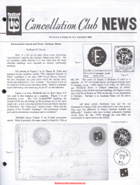 U.S. Cancellation Club News Issue #261