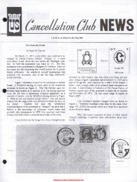 U.S. Cancellation Club News Issue #263