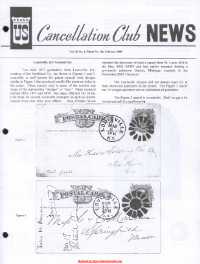 U.S. Cancellation Club News Issue #266