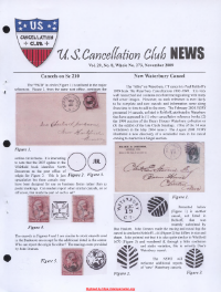 U.S. Cancellation Club News Issue #273