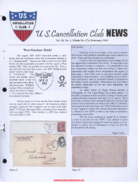 U.S. Cancellation Club News Issue #274
