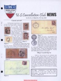 U.S. Cancellation Club News Issue #275